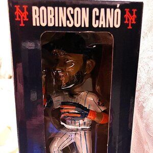 2020 NY Mets Robinson Cano Connecting Bobblehead.  Sponsored by Coca Cola. NRFB